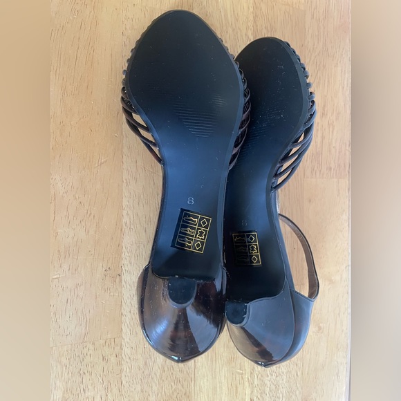 Vintage Tortoise Shell Pumps. Size 8 - Picture 5 of 5